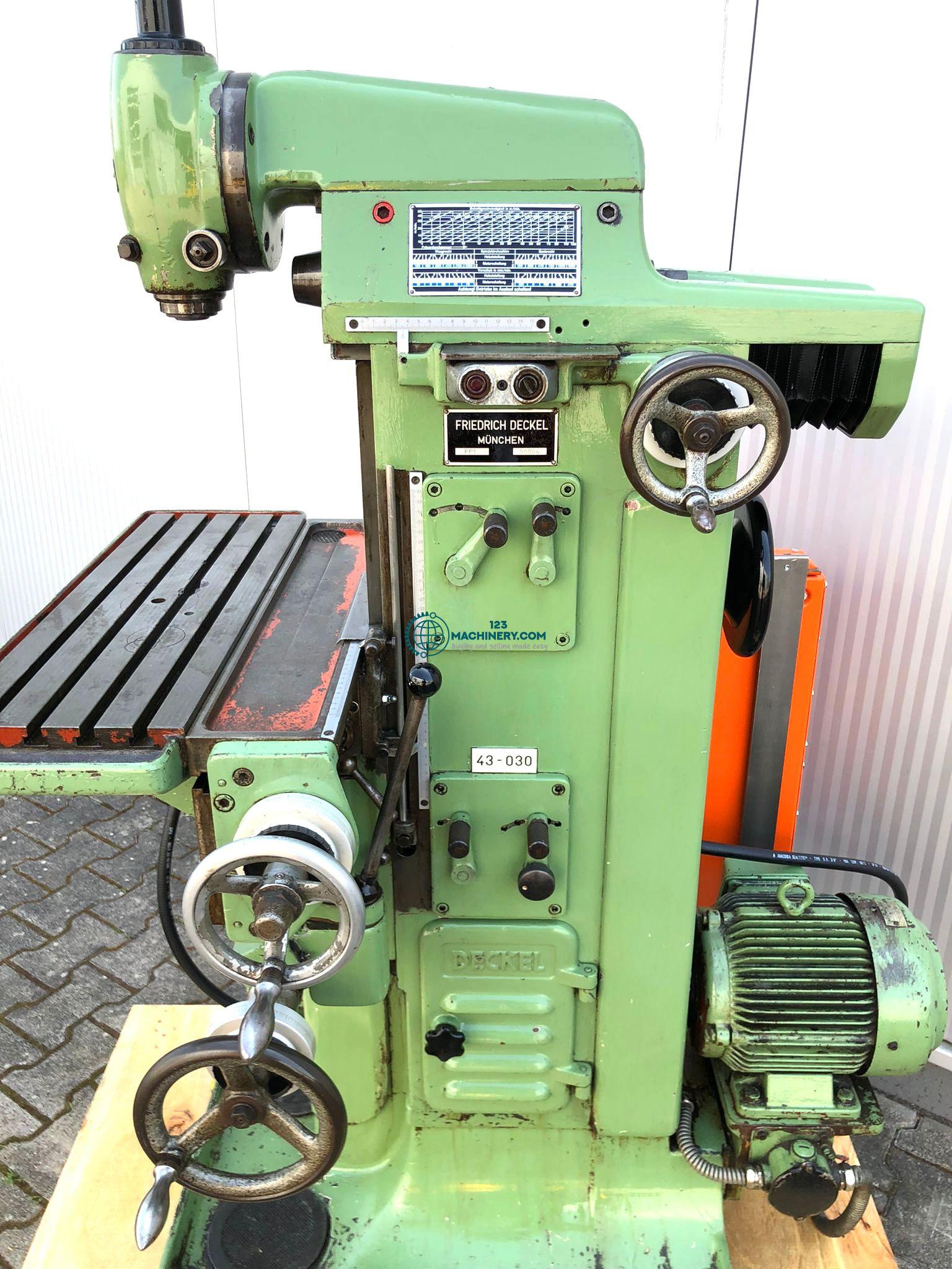 Werkzeugfräsmaschine DECKEL FP 1